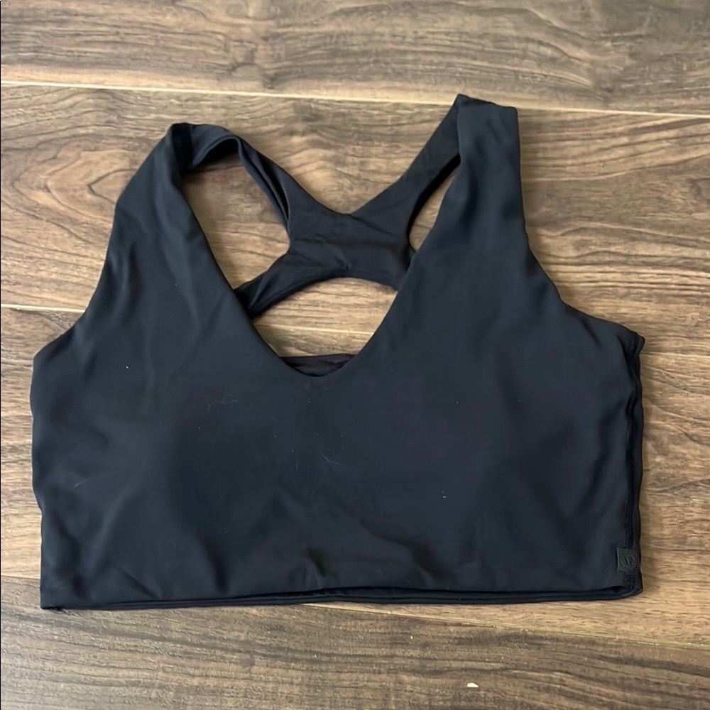 Lululemon Black Racerback Sports Bra